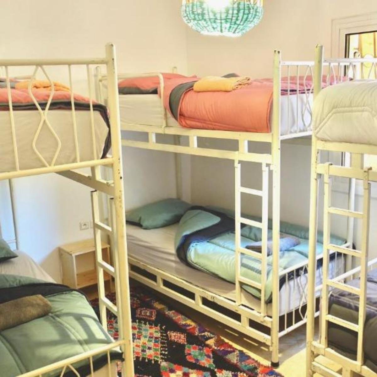 Shared room at the surf house